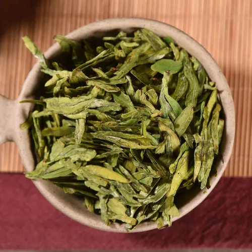 West Lake Long Jing or "Dragon Well" Green Tea from Hangzhou Zhejiang