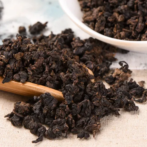 Shu Cha or "Charcoal Roasted" Anxi Tie Guan Yin Tea Oolong Tea