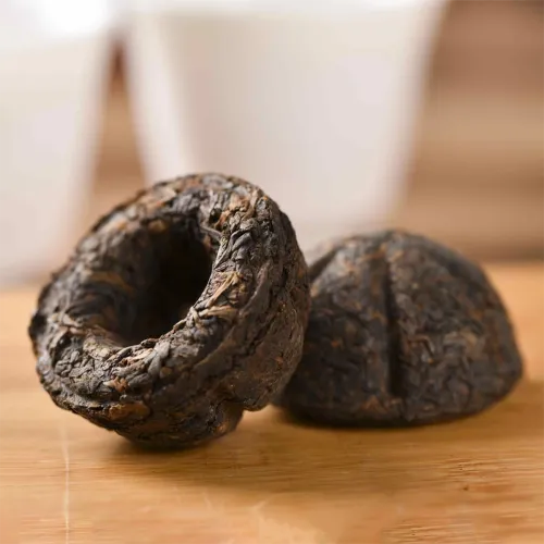 10 Years Aged "Jin Gua Tuo" or "Golden Melon" Ripe Pu-erh Tea