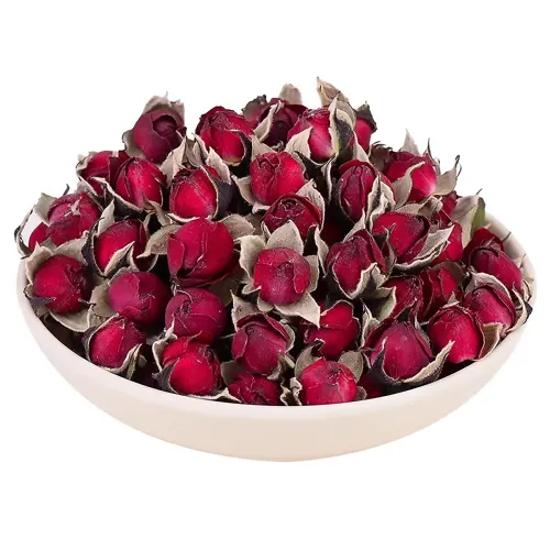 Yunnan Sun-Dried Golden Edged Wild Rose Buds Scented Tea