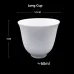 White Porcelain Kung Fu Tea Tasting Cup 6PCS